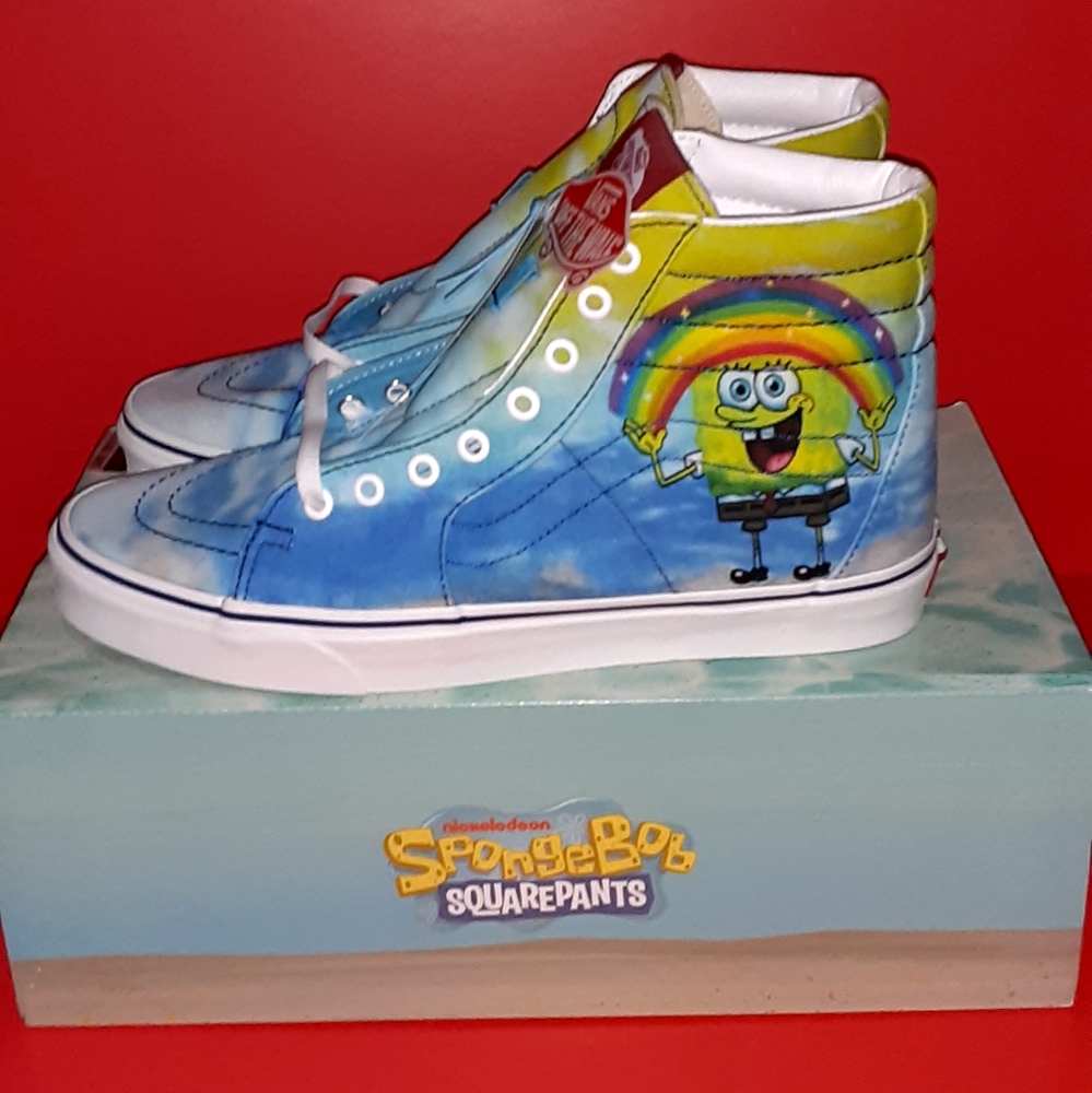 Premium Van's spongebob, brand new sneakers size 10.5 men or 12 for woman